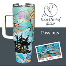 Load image into Gallery viewer, Heart Art Thirstware Bottles