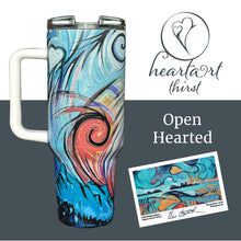 Load image into Gallery viewer, Heart Art Thirstware Bottles