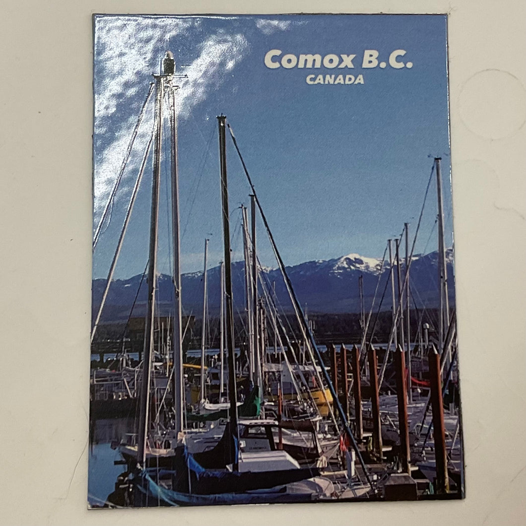 Mountain Top To Beach - Comox Stickers/Magnets