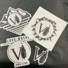 Load image into Gallery viewer, Van Isle Attire - Sticker - Love Where You Live
