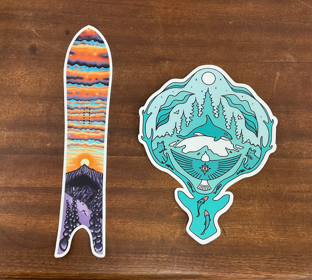 Creatures of the Sun - Andrew Talbot - Stickers
