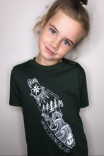 Load image into Gallery viewer, West Coast Karma - Green Vancouver Island Kids/Youth Tee
