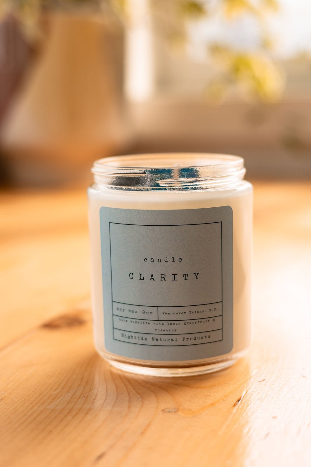 Hightide Designs - 8oz Nautral Soy Wax Candle