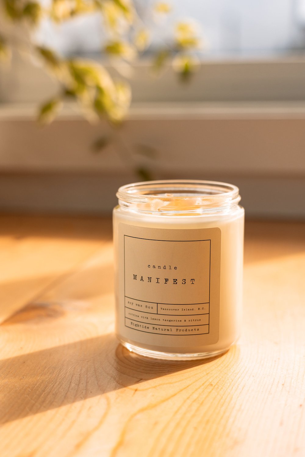 Hightide Designs - 8oz Nautral Soy Wax Candle