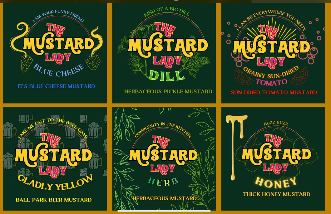 The Mustard Lady -  Jars  250 ml