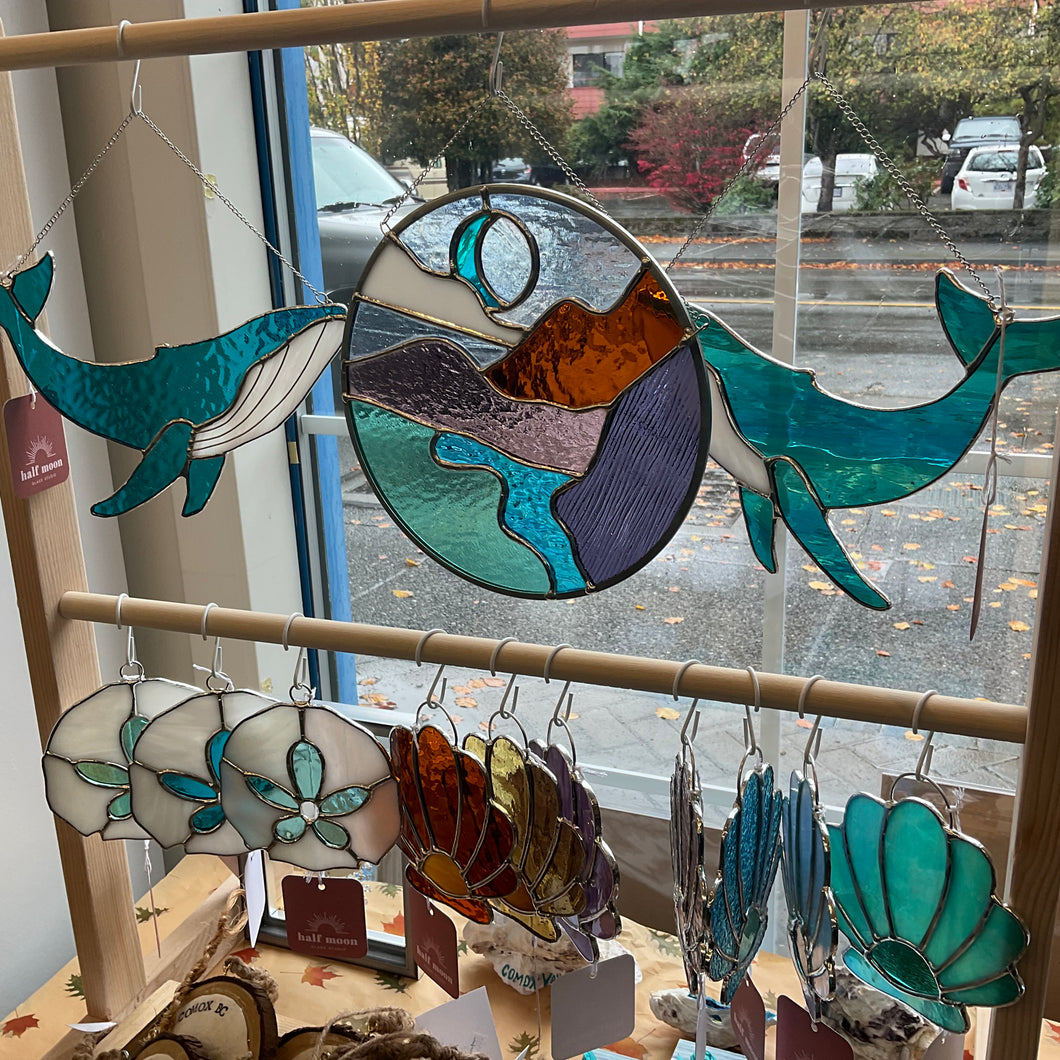 Half Moon Glass - Stained Glass