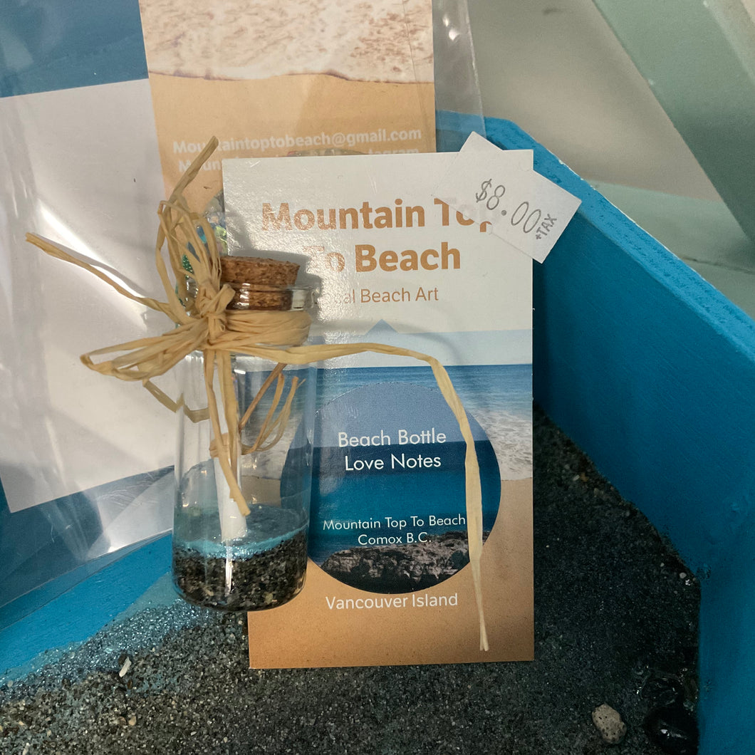 Mountain Top to Beach - Beach Treasures Mini bottles